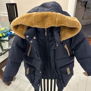 Amazing warm toddler down coat size 4